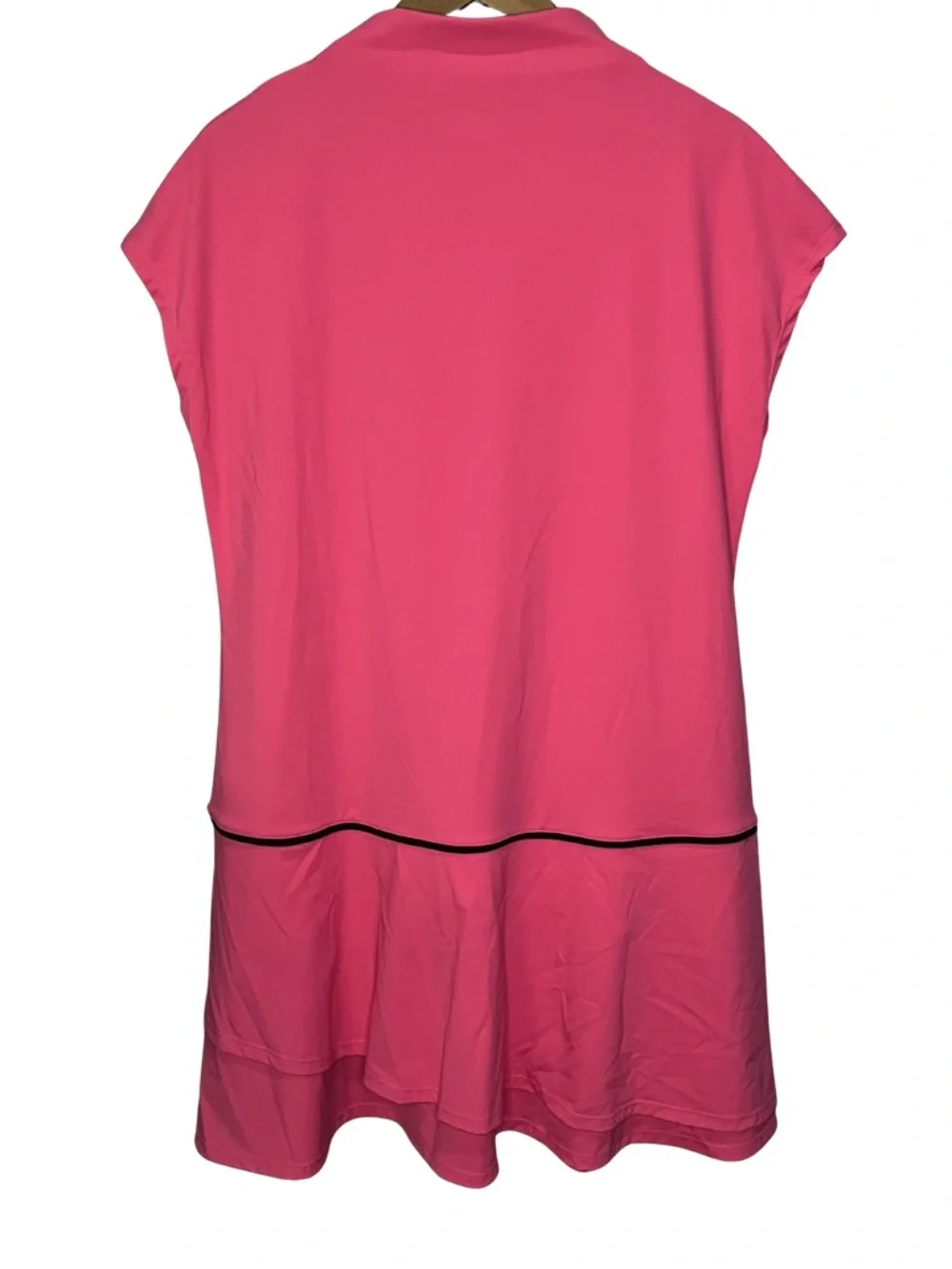 Acegolfs Women's Golf Dress XXL Sleeveless Pink Quarter-zip Sporty Stretch Light - Picture 2 of 5